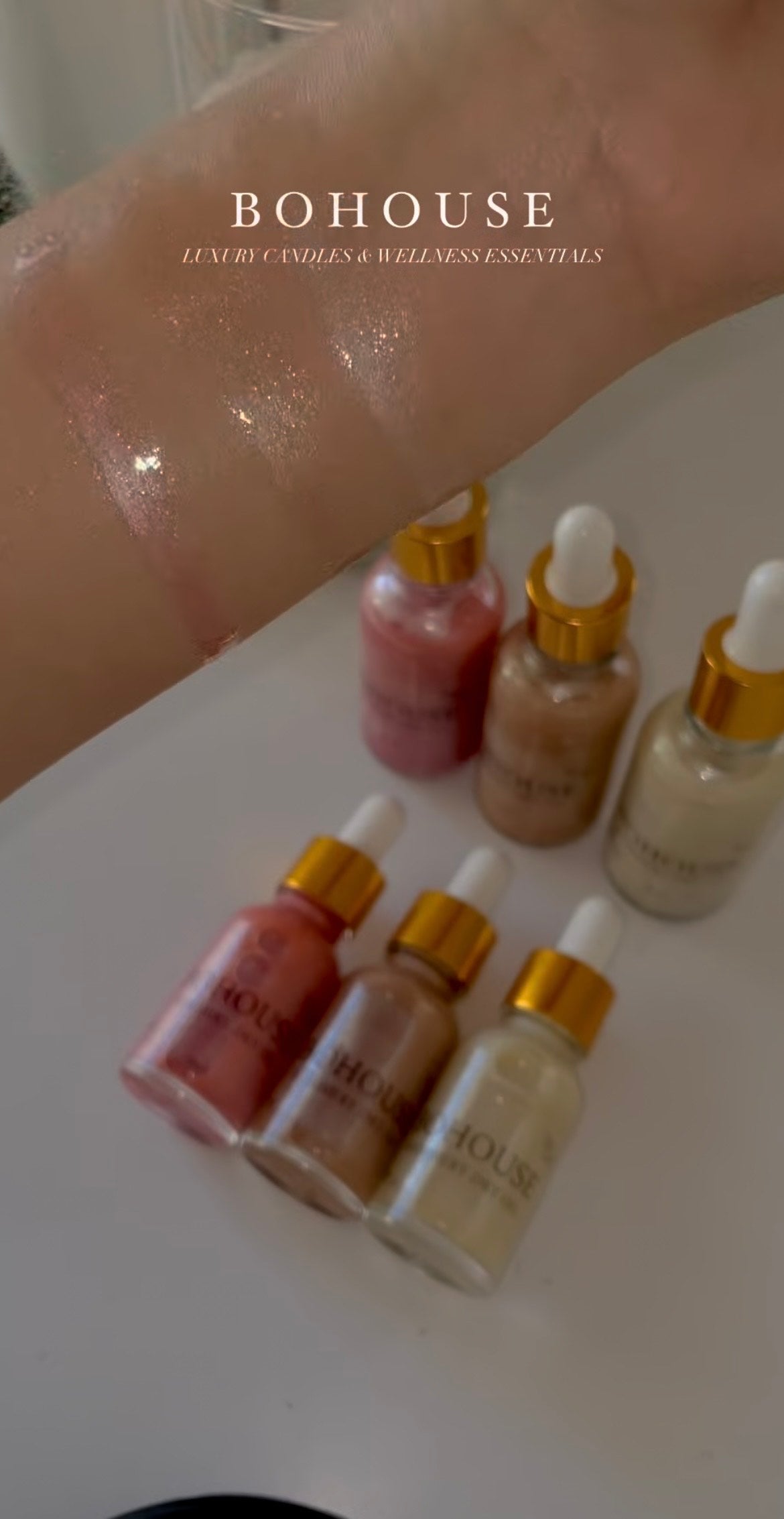Bo-House Glowing Body Shimmer Dry Oil