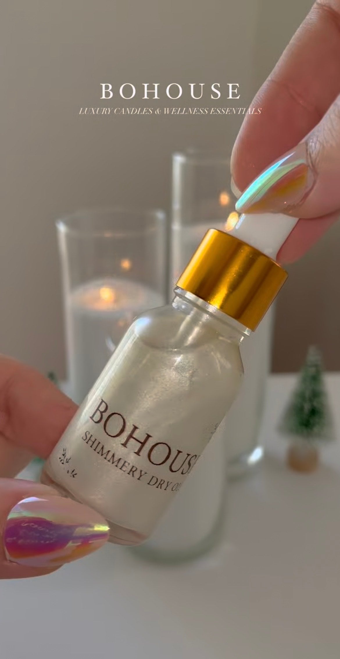 Bo-House Glowing Body Shimmer Dry Oil
