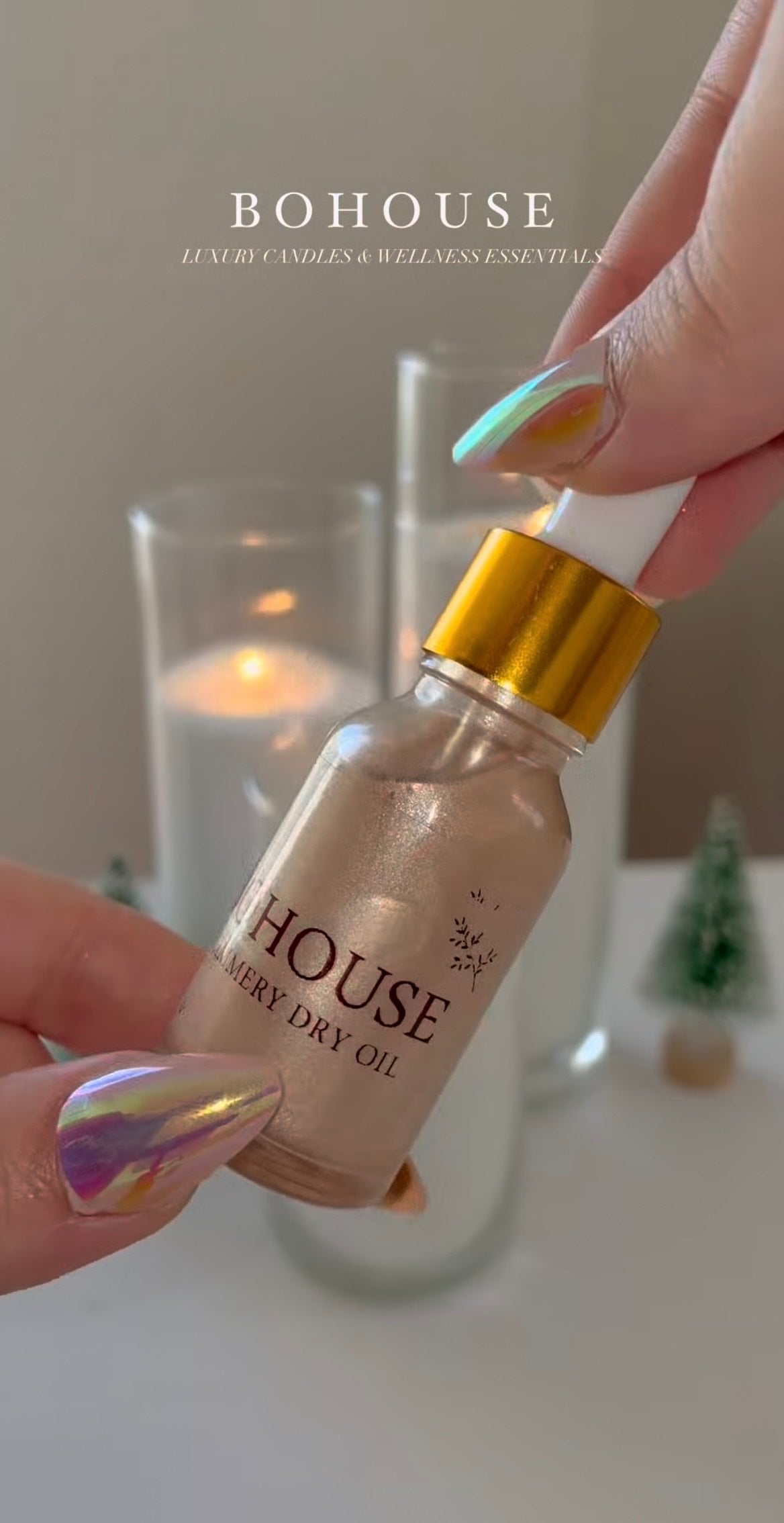 Bo-House Glowing Body Shimmer Dry Oil