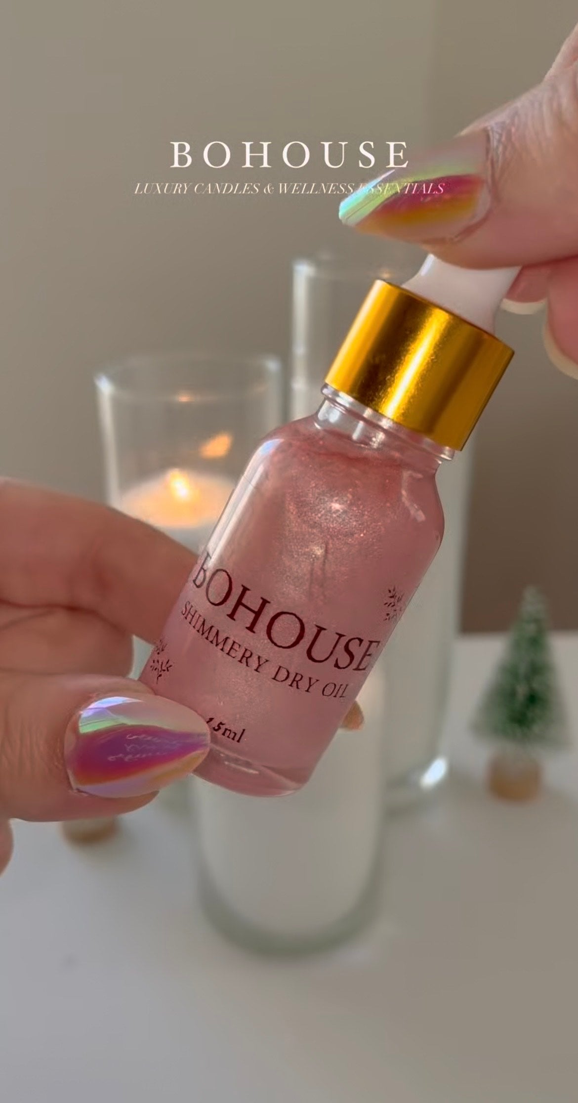 Bo-House Glowing Body Shimmer Dry Oil